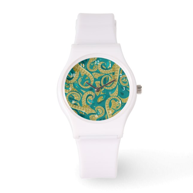 Octopus Bekijk modern design Horloge (Voorkant)