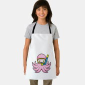 Octopus bij duiken met Snorkel en zwembril Schort (Insitu)