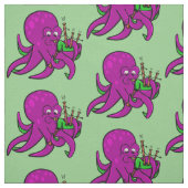Octopus blaast muziek op doedelzakken stof (Swatch)
