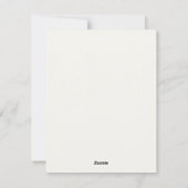 Octopus Blauw en Wit Zee Oceaanthema Feestdagenkaart (Achterkant)