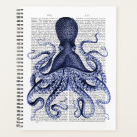 Octopus bleu