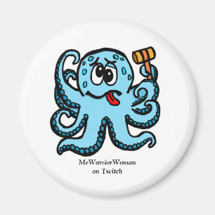 Octopus Bonk, MeWarriorVrouw op Twitch Magneet