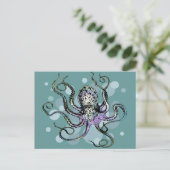 Octopus Briefkaart (Staand voorkant)