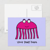 Octopus Briefkaart (Voorkant / Achterkant)