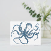 octopus briefkaart (Staand voorkant)