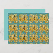 octopus briefkaart (Voorkant / Achterkant)