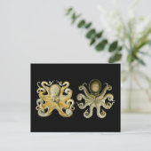 Octopus Briefkaart (Staand voorkant)