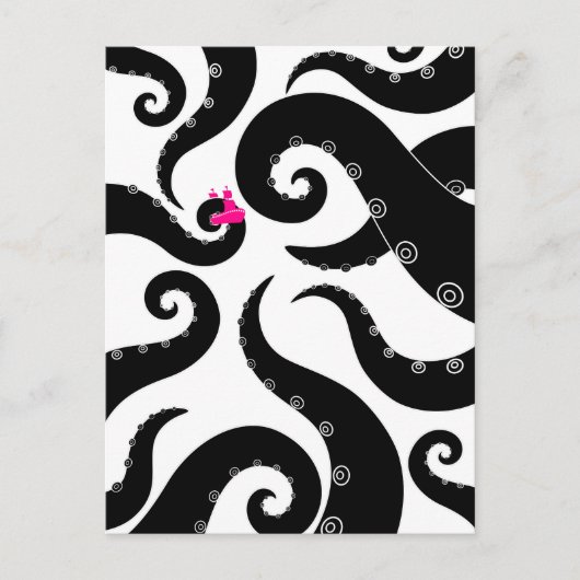 Octopus Briefkaart (Voorkant)
