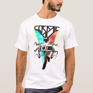 Octopus camera t-shirt