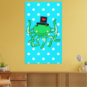 Octopus Canvas Afdruk (Insitu (Woonkamer))
