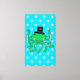 Octopus Canvas Afdruk