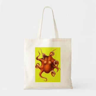Octopus canvas tas
