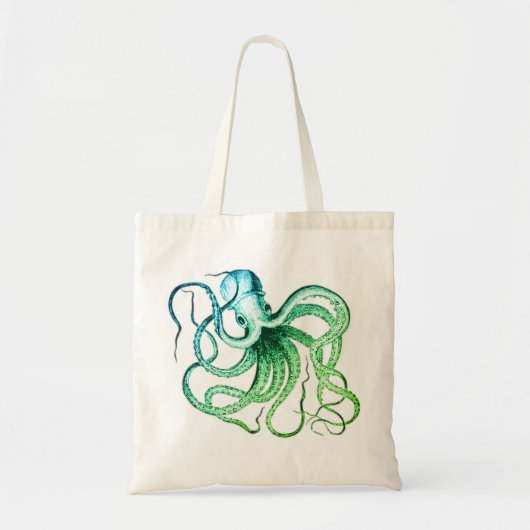Octopus Canvas tas (Voorkant)