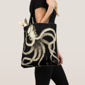 Octopus Canvas tas (Dichtbij)