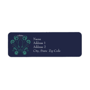 Octopus Cephalopod Tentacles Etiket