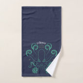 Octopus Cephalopod Tentacles Handdoek (Handdoek)