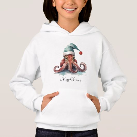Octopus Christmas Joy, op maat (Voorkant)