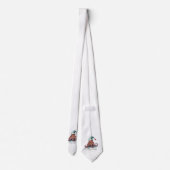 Octopus Christmas Joy, op maat Stropdas (Achterkant)