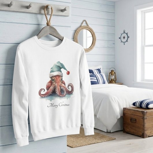 Octopus Christmas Joy, op maat Trui