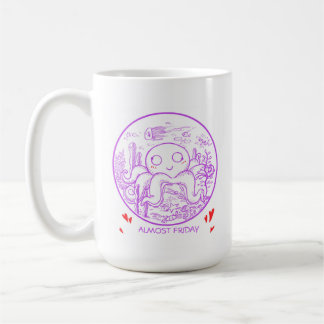 Octopus Coffee Mug Gift Cute Octopus Lover