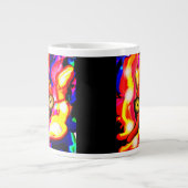 octopus coole art Two-Tone koffie mok (Voorkant)