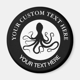 Octopus Custom Logo Magneet