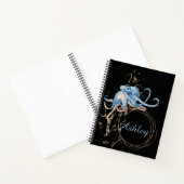 Octopus Custom Name Notitieboek (Binnen)