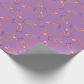 Octopus Cute Math Pi Day Papier cadeau enveloppant (Coin)
