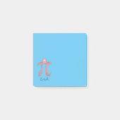 Octopus Cute Wiskunde Pi Dag Post-It Notes (Voorkant)