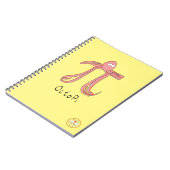 Octopus Cute Wiskunde Pi Day Notitieboek (Linkerzijde)