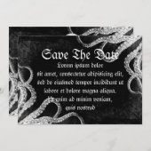 Octopus Dark Save The Date (Voorkant / Achterkant)
