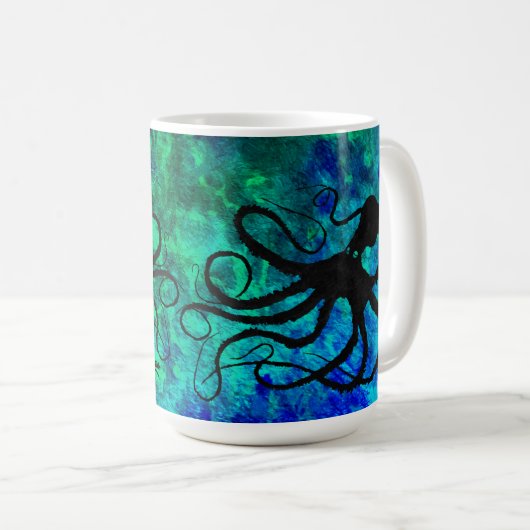 Octopus de Sybille - 15 oz. Mug (Devant droit)