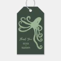 Octopus Deep Zee Modern Wedding, groen