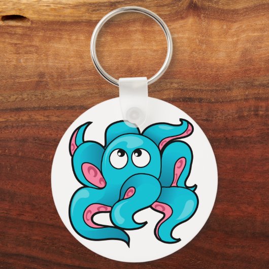 Octopus Design Sleutelhanger (Voorkant)