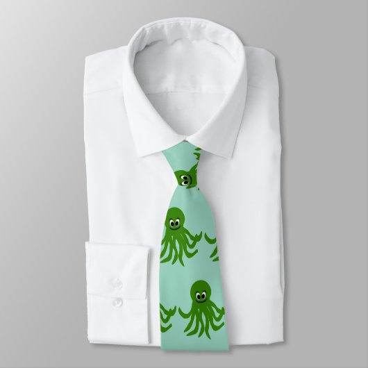 Octopus Design Stropdas (Gebonden)