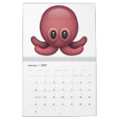 Octopus - Emoji Kalender (Jan 2027)
