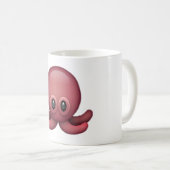Octopus - Emoji Koffiemok (Voorkant rechts)
