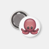 Octopus - Emoji Magneet (Voorkant / Achterkant)