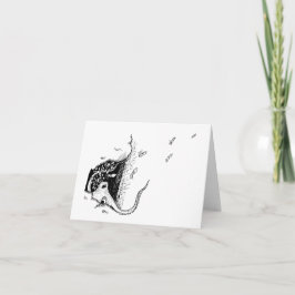 Octopus Farewell Kaart