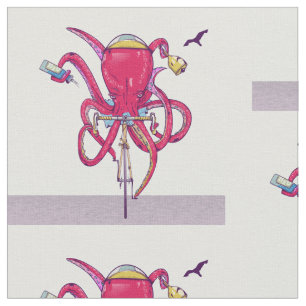 Octopus fiets stof