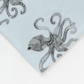 Octopus Fleece Blanket Deken (Hoek)
