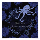octopus foto afdruk (Voorkant)