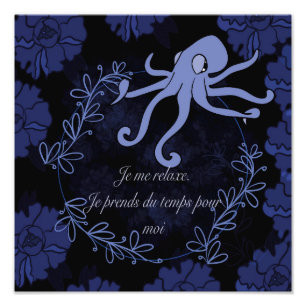 octopus foto afdruk