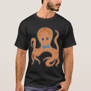 Octopus Gentleman Bow stropdas T-shirt