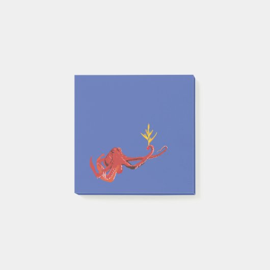 Octopus Gentleman Post-it® Notes (Voorkant)