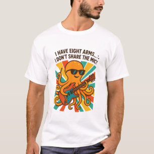 Octopus Gitaar T-Shirt