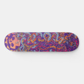 Octopus Graffiti Skateboard (Horizontaal)