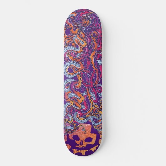 Octopus Graffiti Skateboard (Voorkant)