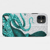 Octopus Green Half Case-Mate iPhone Case (Achterkant (horizontaal))