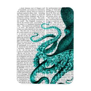 Octopus Green Half Magneet